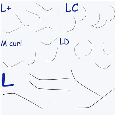 L Curl Lash Extension